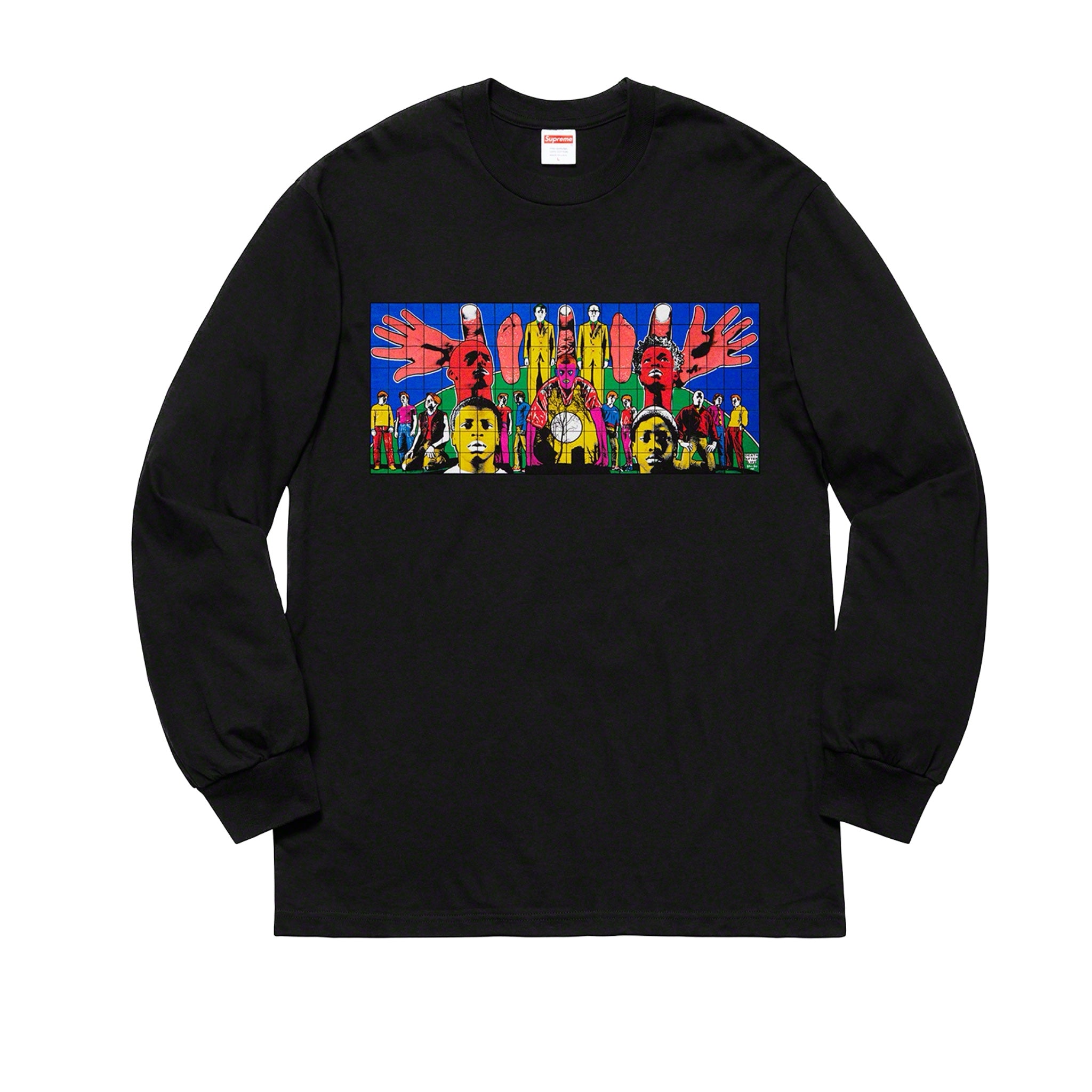 Supreme Gilbert & George Death After Life Long Sleeve Tee