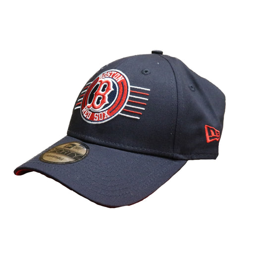 New Era 9Forty Boston Red Sox Badged Cloth Strap Navy