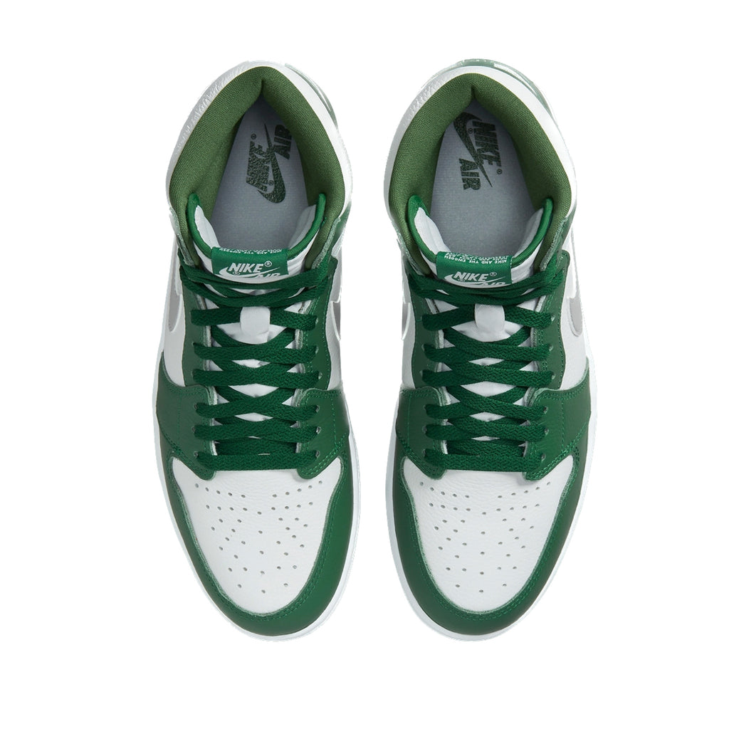 Air Jordan 1 Retro High OG Gorge Green Metallic Silver White