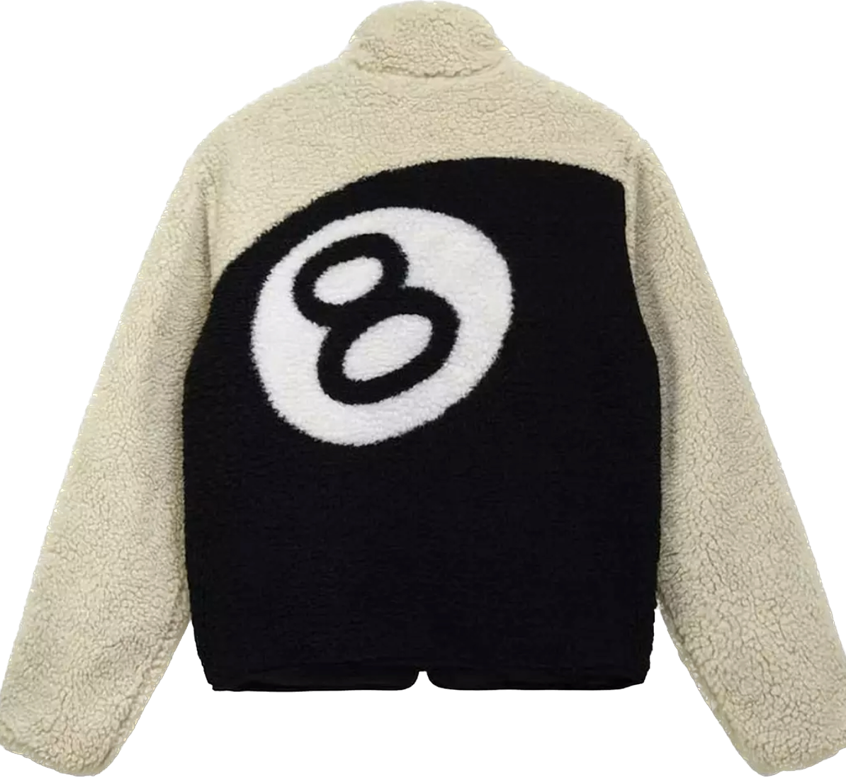 Stussy 8Ball Sherpa Reversible Jacket