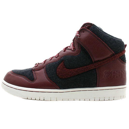 Nike Dunk High Destroyer Black Red Earth Sail