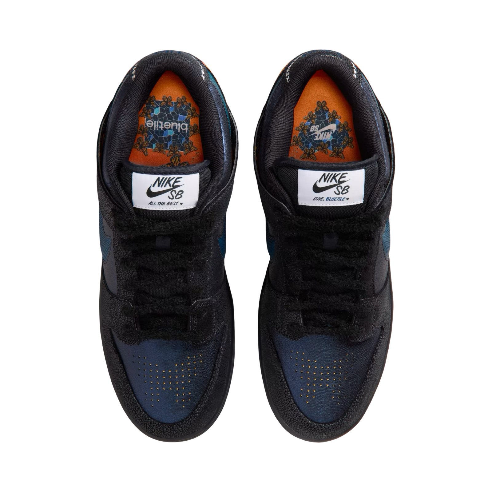 SB Dunk Blue Tile Black Marina White IQ1323-001