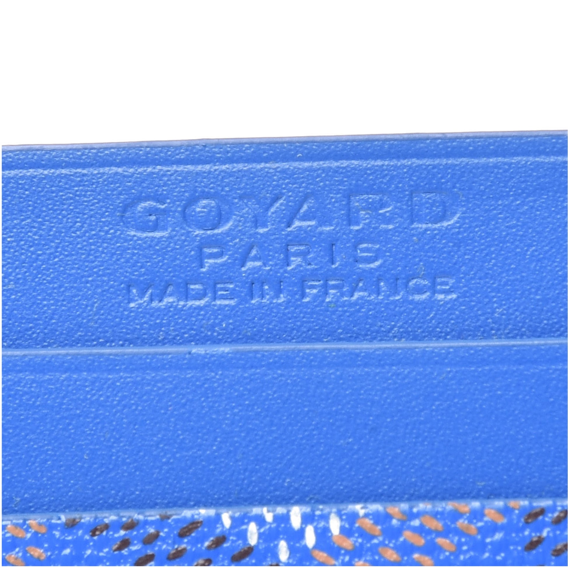 Goyard Saint-Pierre Card Wallet, Sky Blue