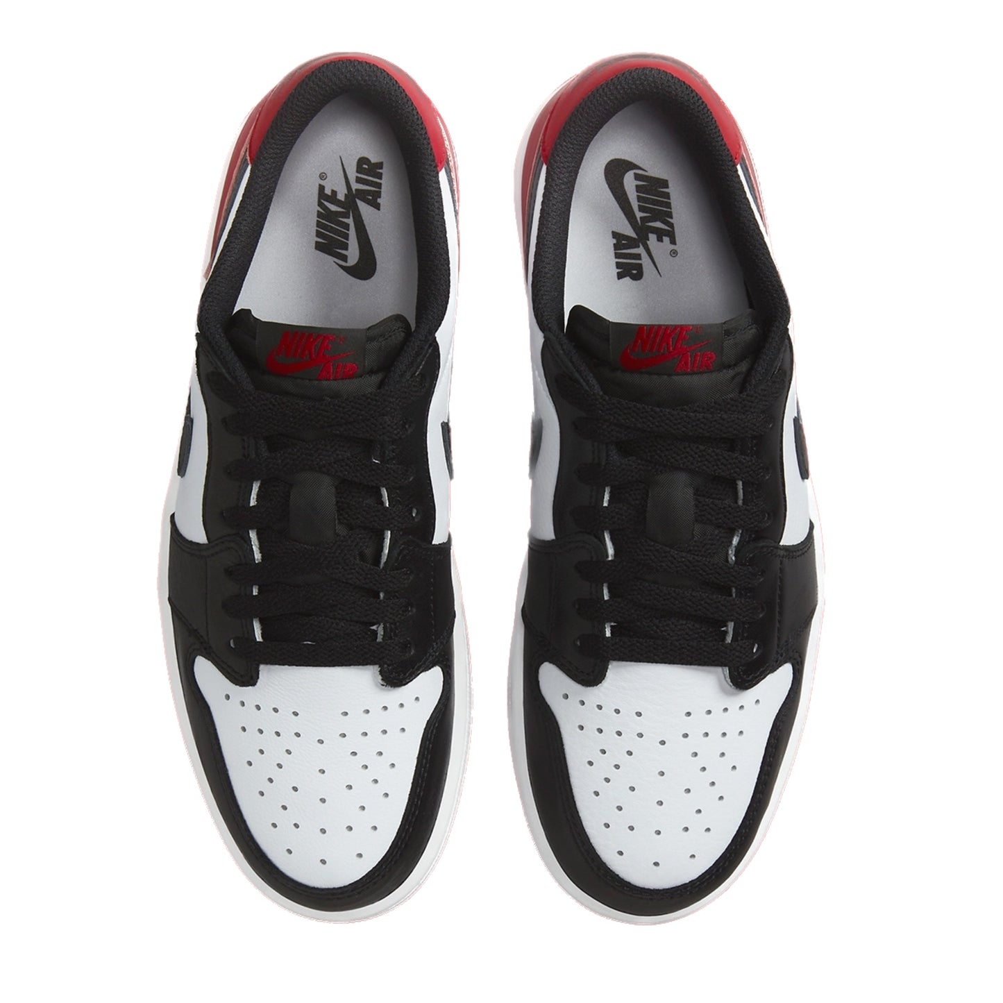 Air Jordan 1 Low OG Red Black Toe White Varsity Red Black