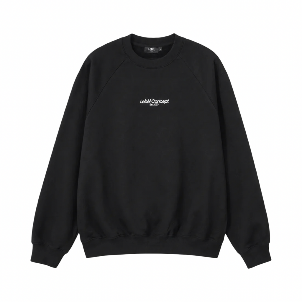 LEBEL Crewneck Sweatshirt Black