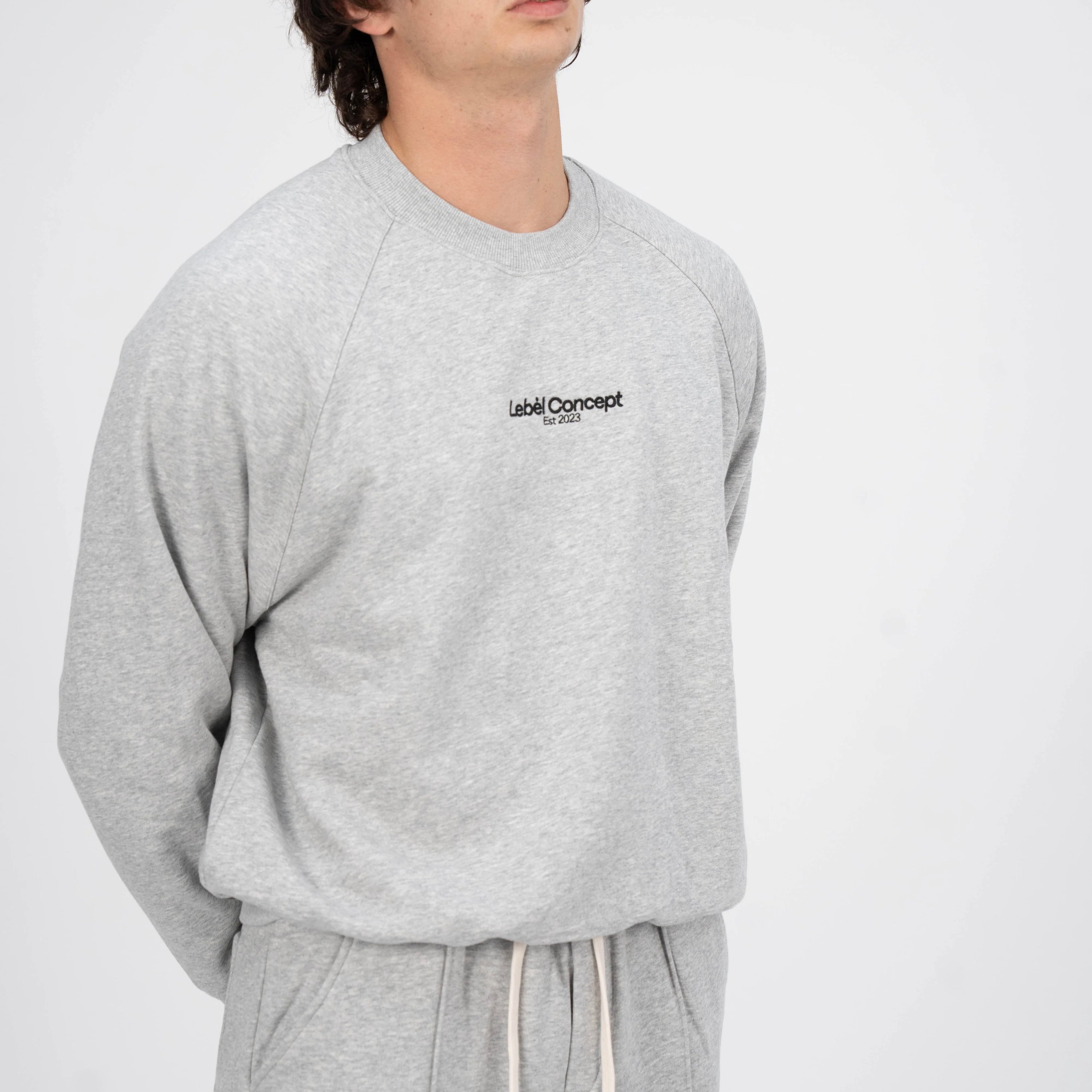 LEBEL Crewneck Sweatshirt Grey