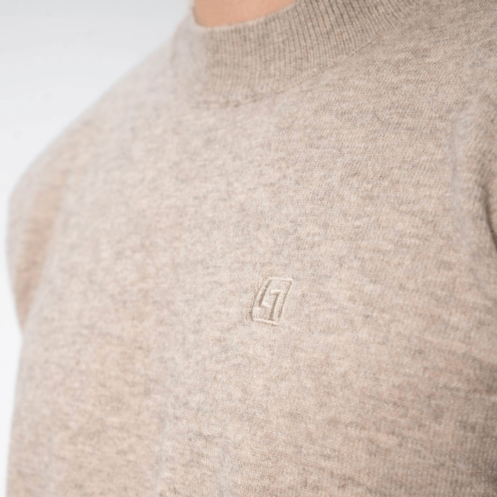 LEBEL Shortsleeve Sweatshirt Khaki