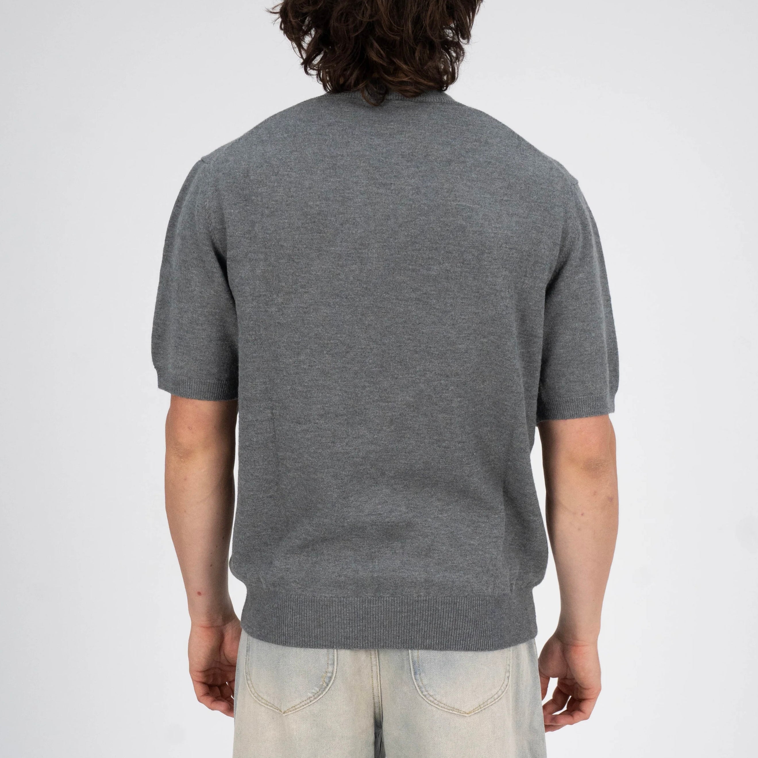 LEBEL Shortsleeve Sweatshirt Grey