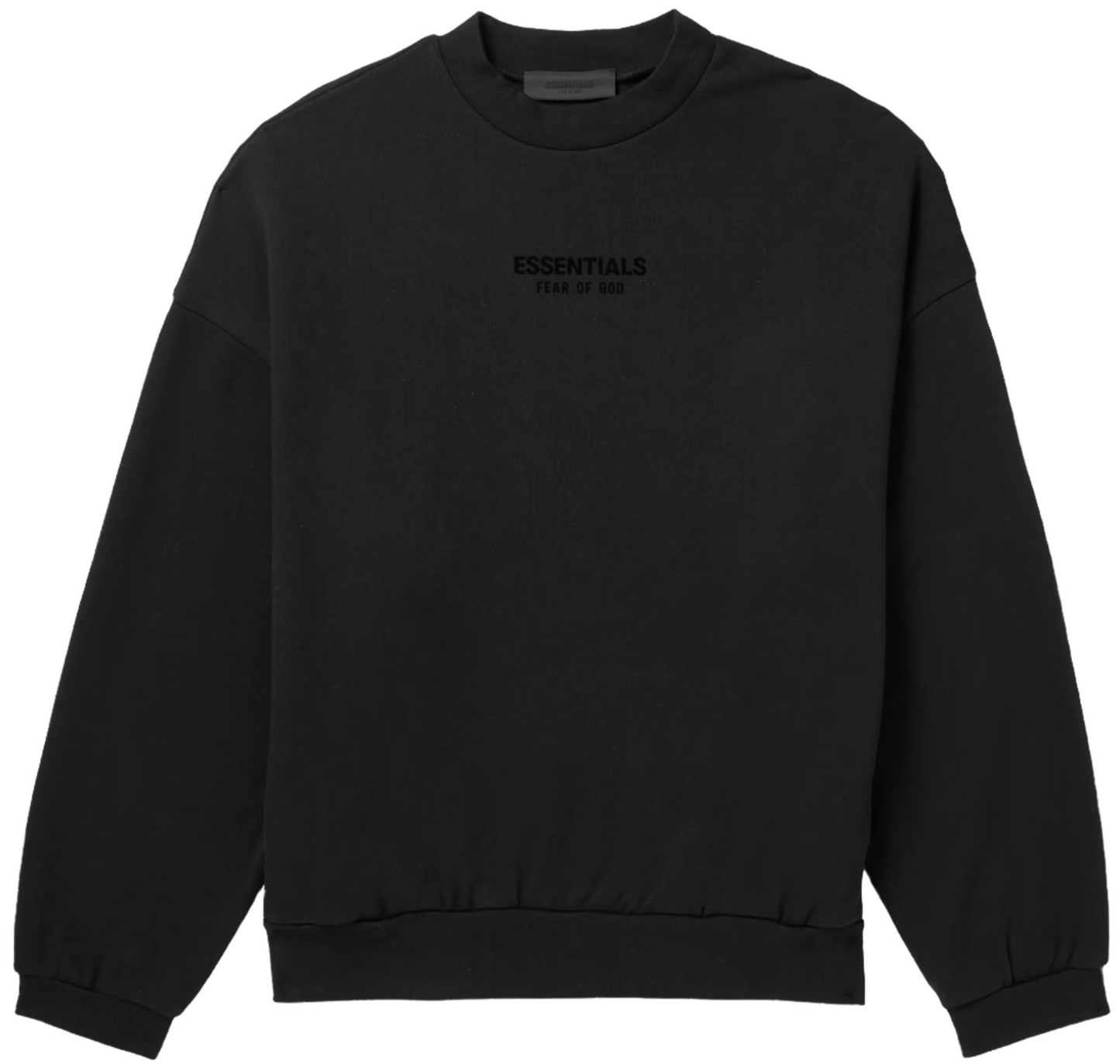 Fear Of God Essentials Jet Black Crewneck