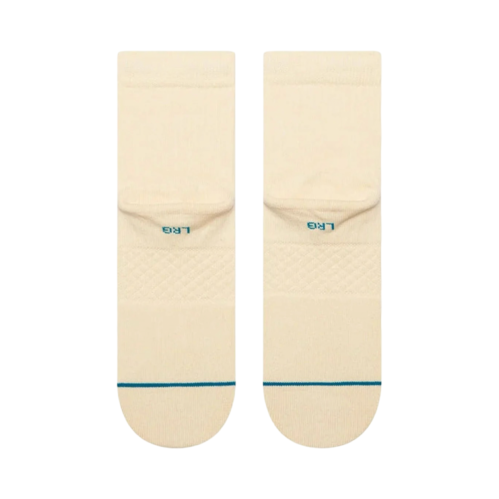 Stance Icon Canvas Cream Icon Quarter Socks
