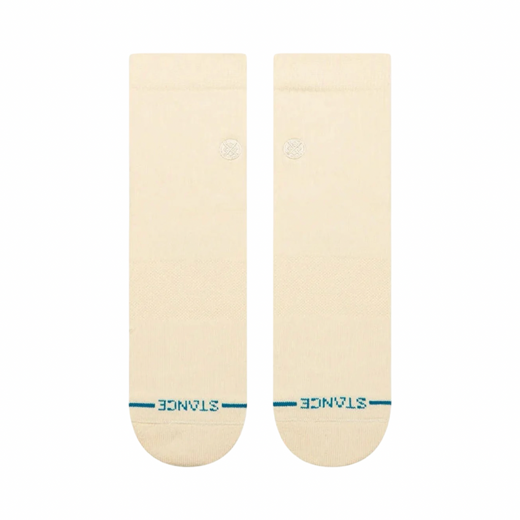 Stance Icon Canvas Cream Icon Quarter Socks