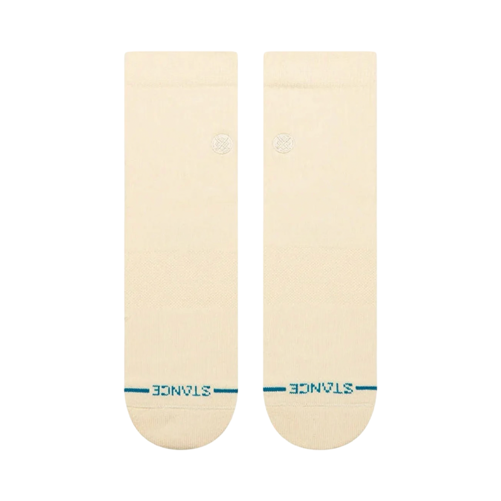 Stance Icon Canvas Cream Icon Quarter Socks