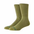 Stance Icon Olive Green Crew Socks