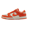 Women's Nike Dunk Low Cracked Orange Light Bone Safety Orange Laser Orange