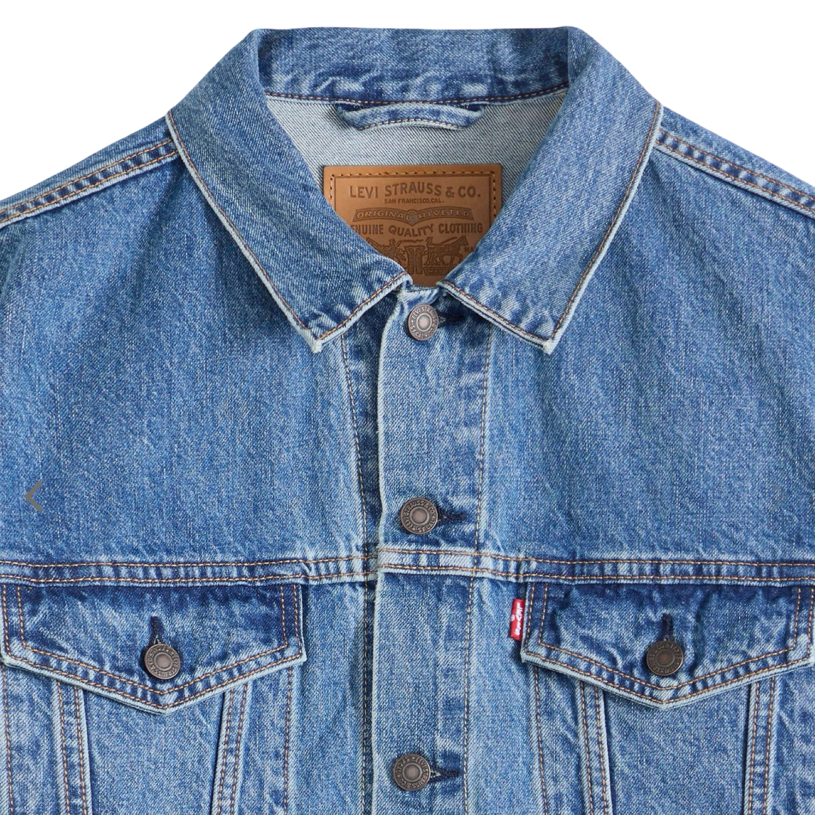 Levi’s Relaxed Trucker Jacket Blue Denim Jacket A57820105
