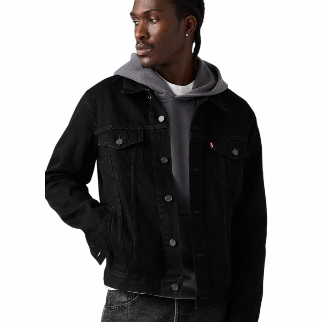 Levi’s Trucker Jacket Black Denim Jacket 723340797