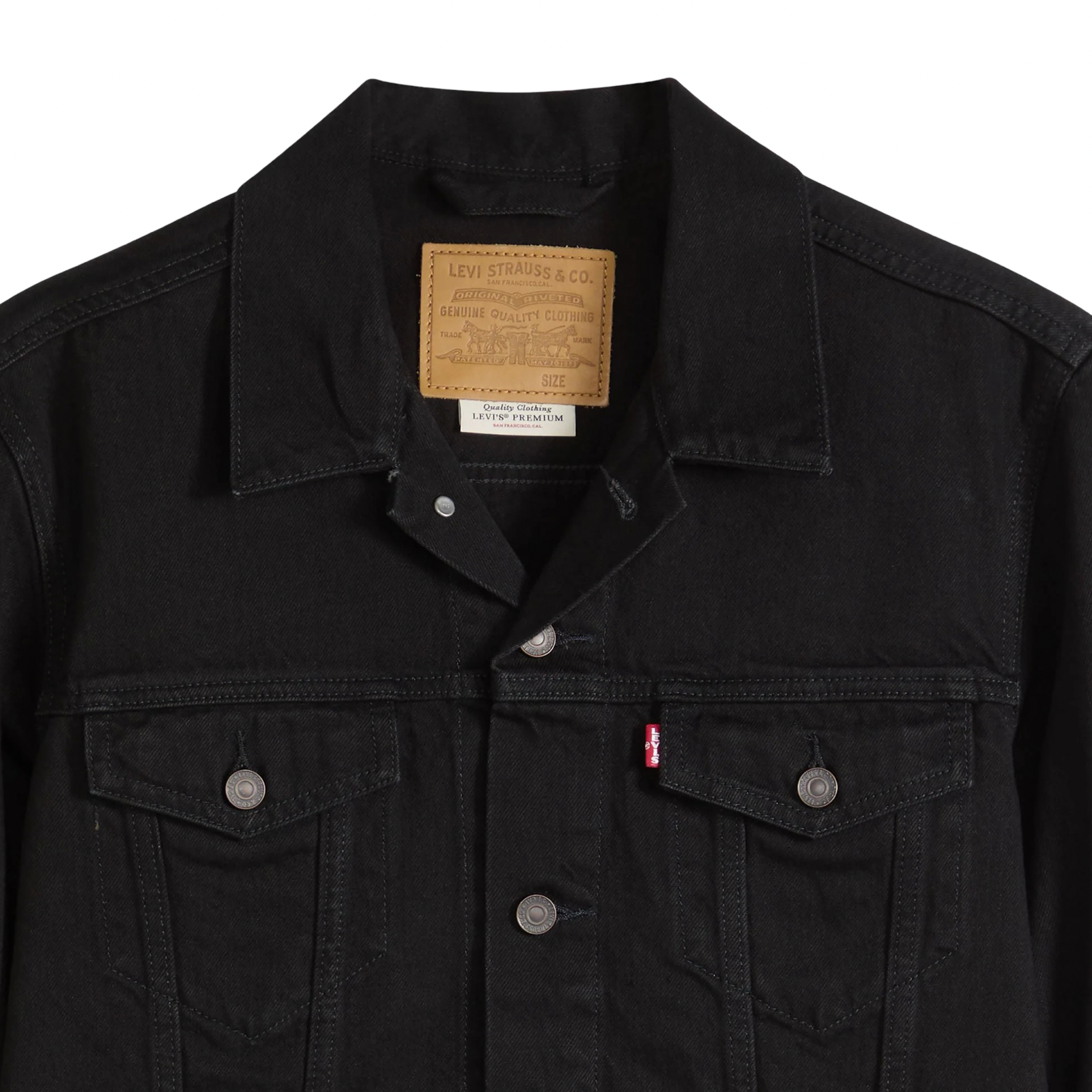 Levi’s Trucker Jacket Black Denim Jacket 723340797
