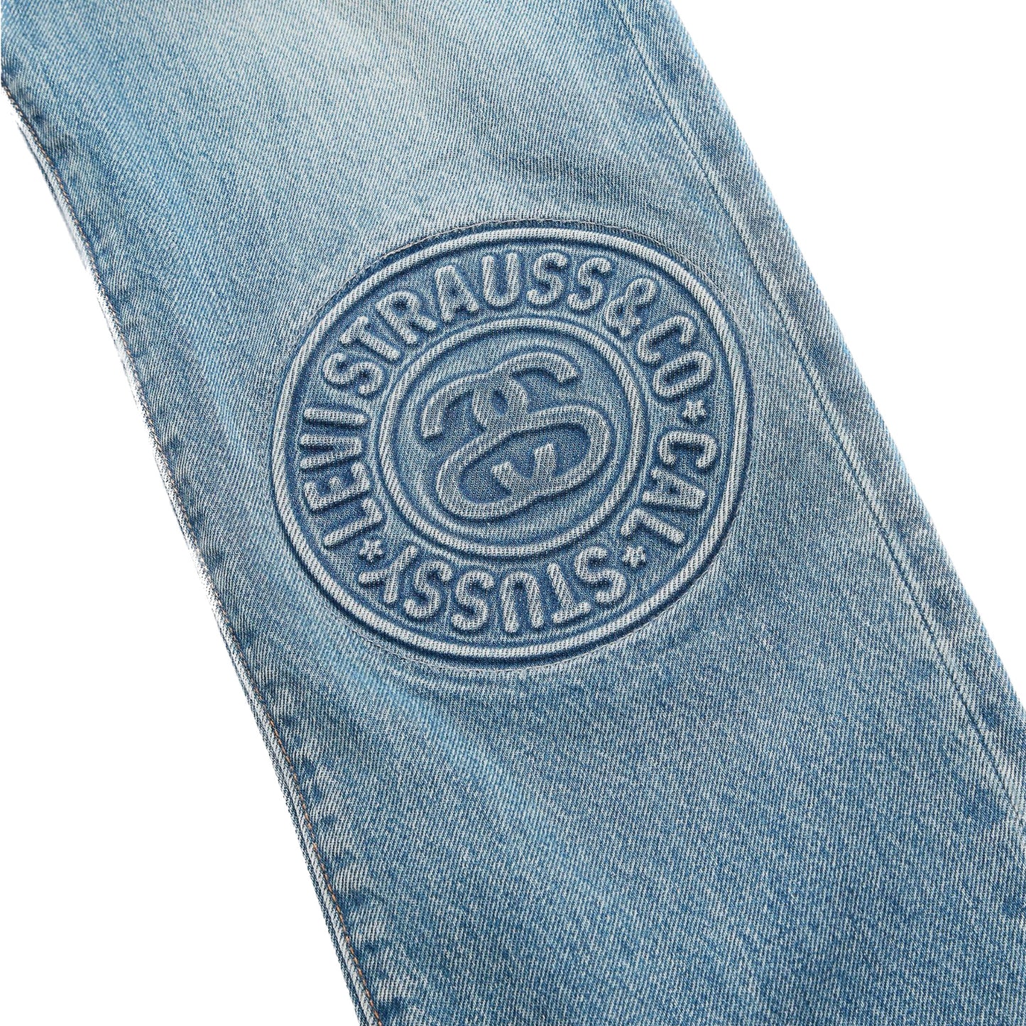 Stussy x Levi's Embossed 501 Jeans Stussy Rugged Blue