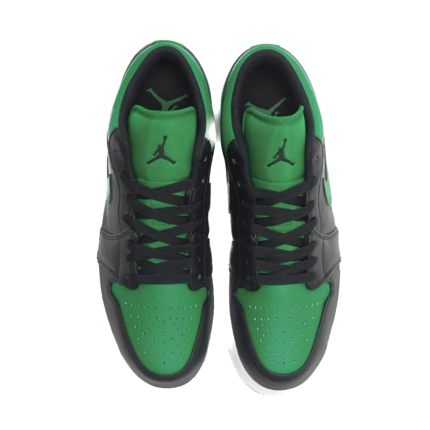 Air Jordan 1 Low Lucky Green Black White