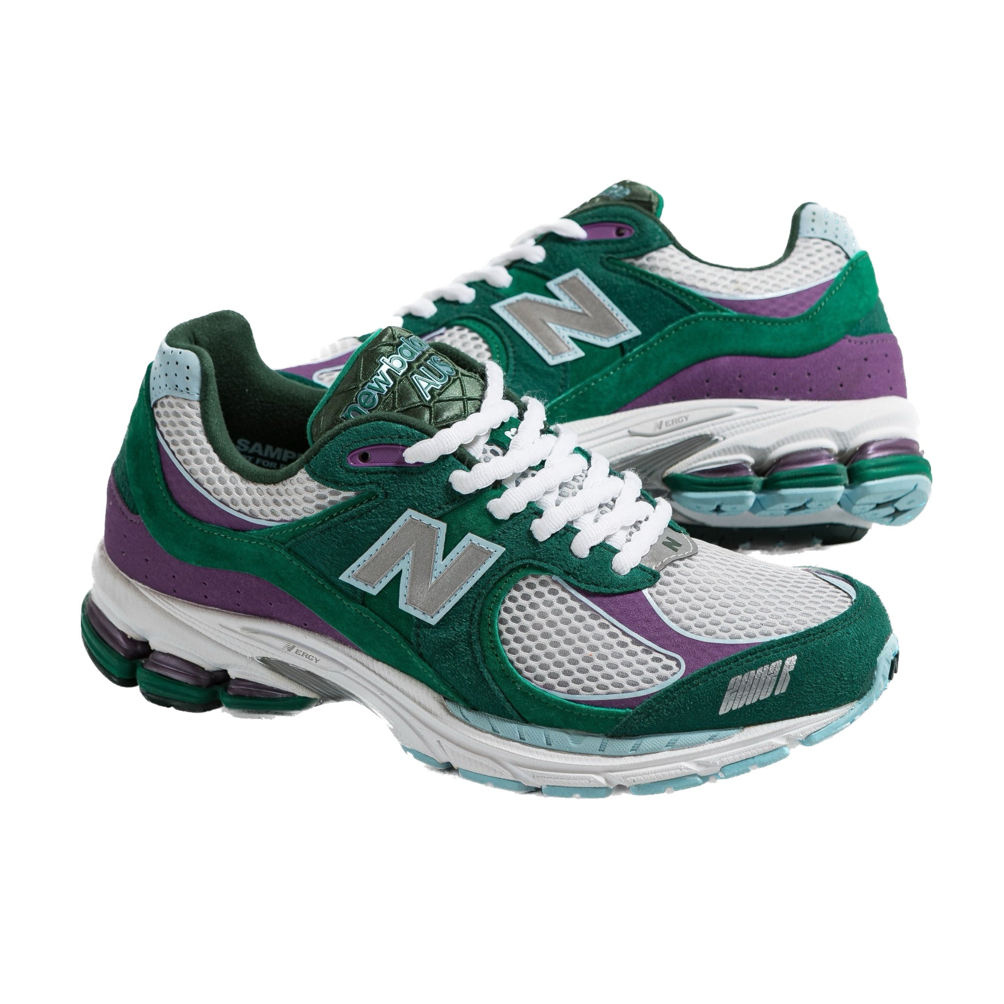 New Balance 2002R Up There Backyeard Legends Green Purple Grey