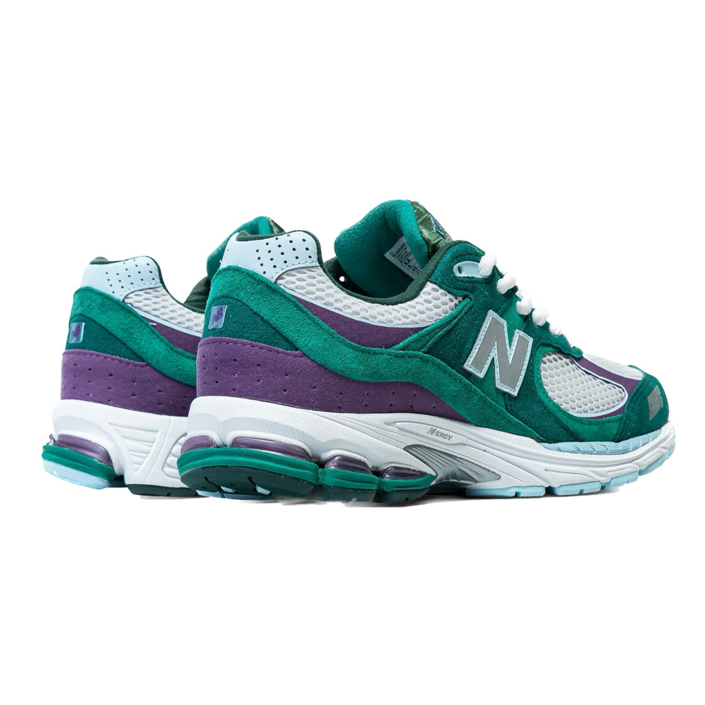 New Balance 2002R Up There Backyeard Legends Green Purple Grey