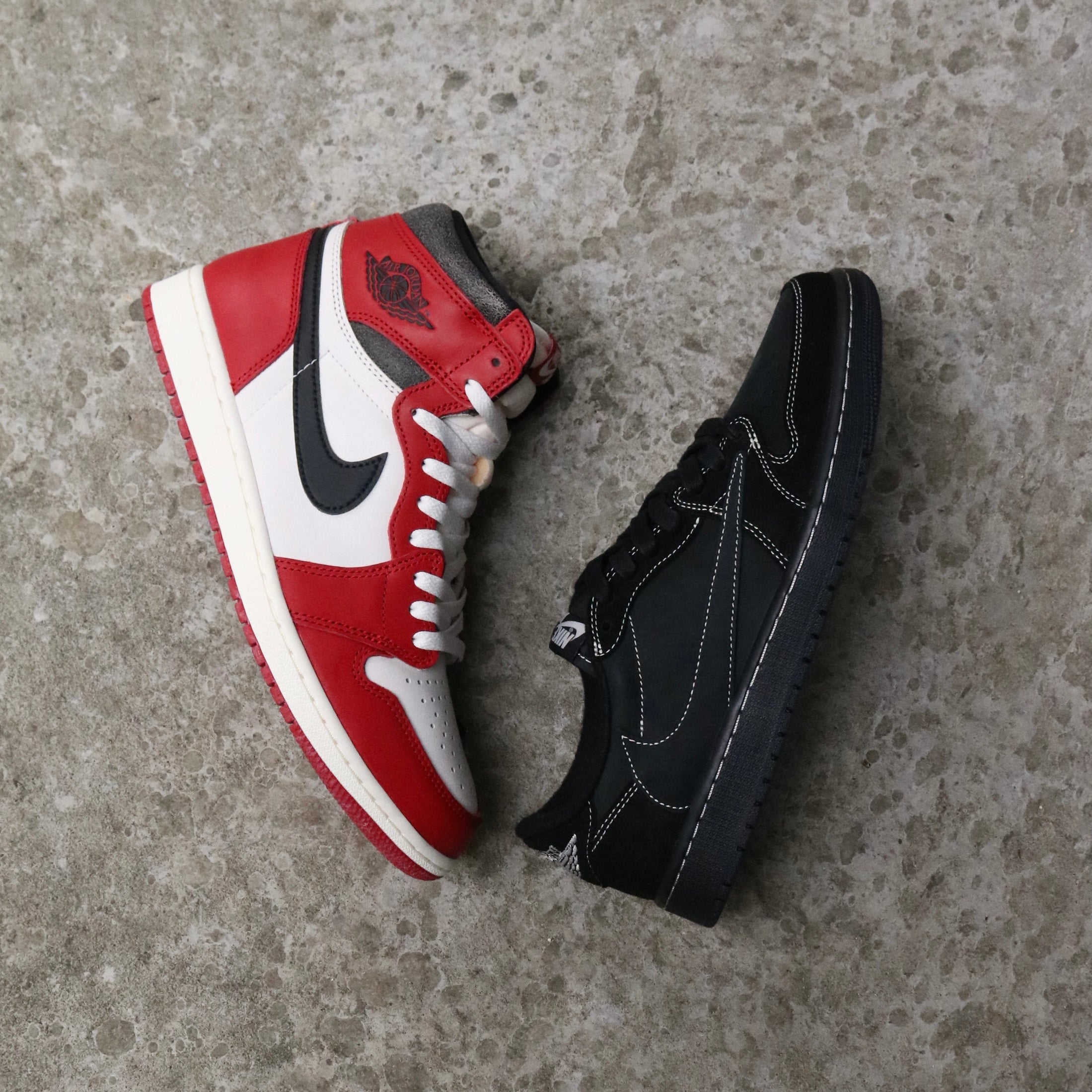 the black and blue jordans