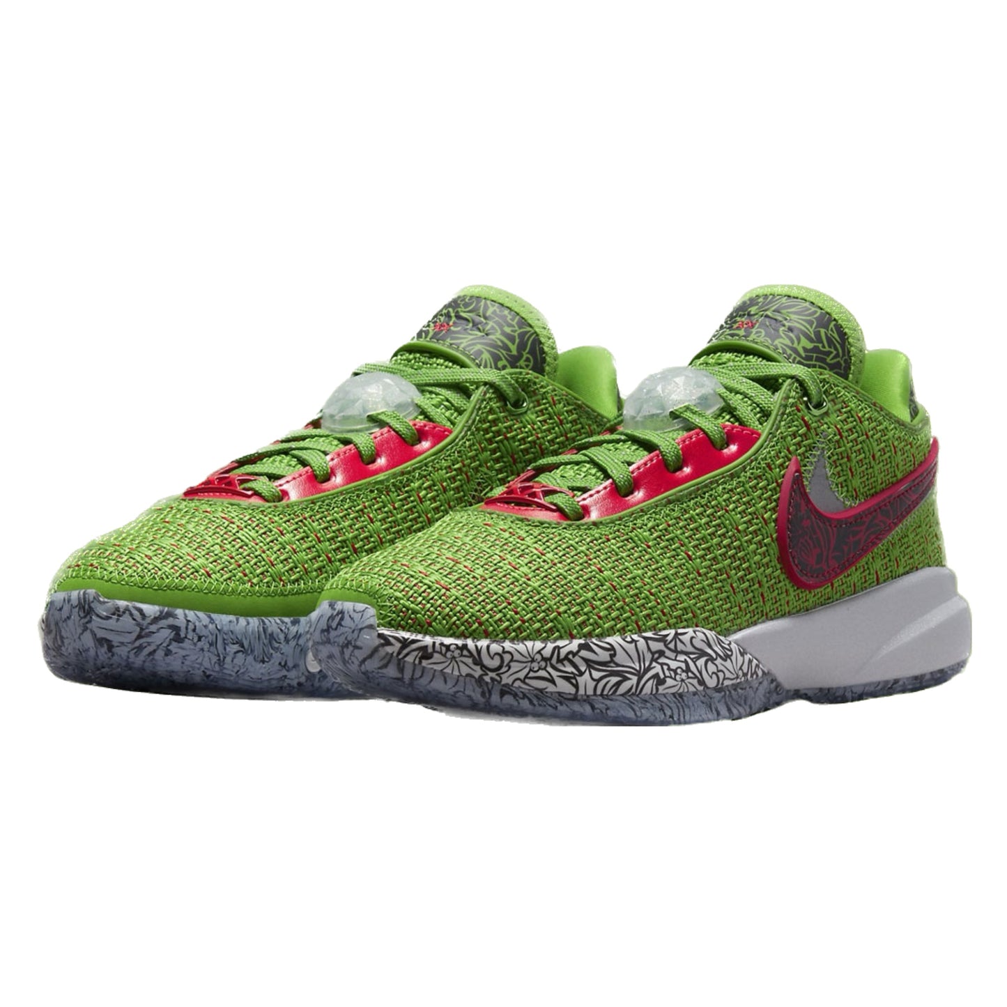 Nike Lebron XX Stocking Stuffer Green Apple Reflect Silver Univeristy Red Bright Crimson Blue Chill