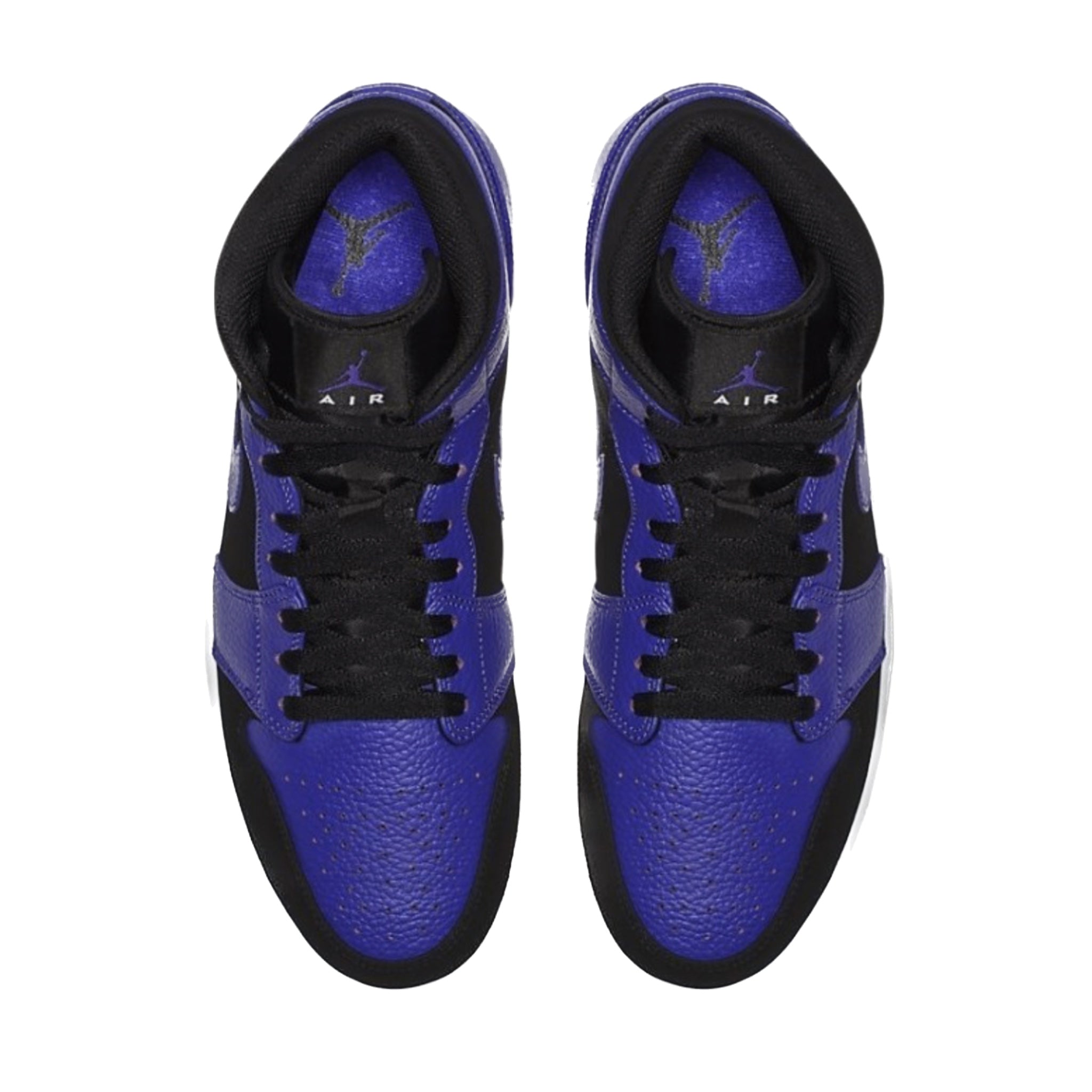Air Jordan 1 Mid Black Dark Concord