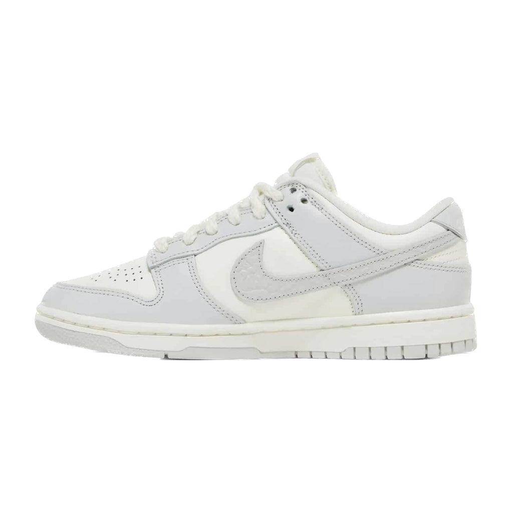 Women's Dunk Low Needlework Sail Aura Neutral Grey