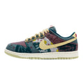 Nike Dunk Low Community Garden Multi Color Midnight Turquoise Cardinal Red Lemon Wash