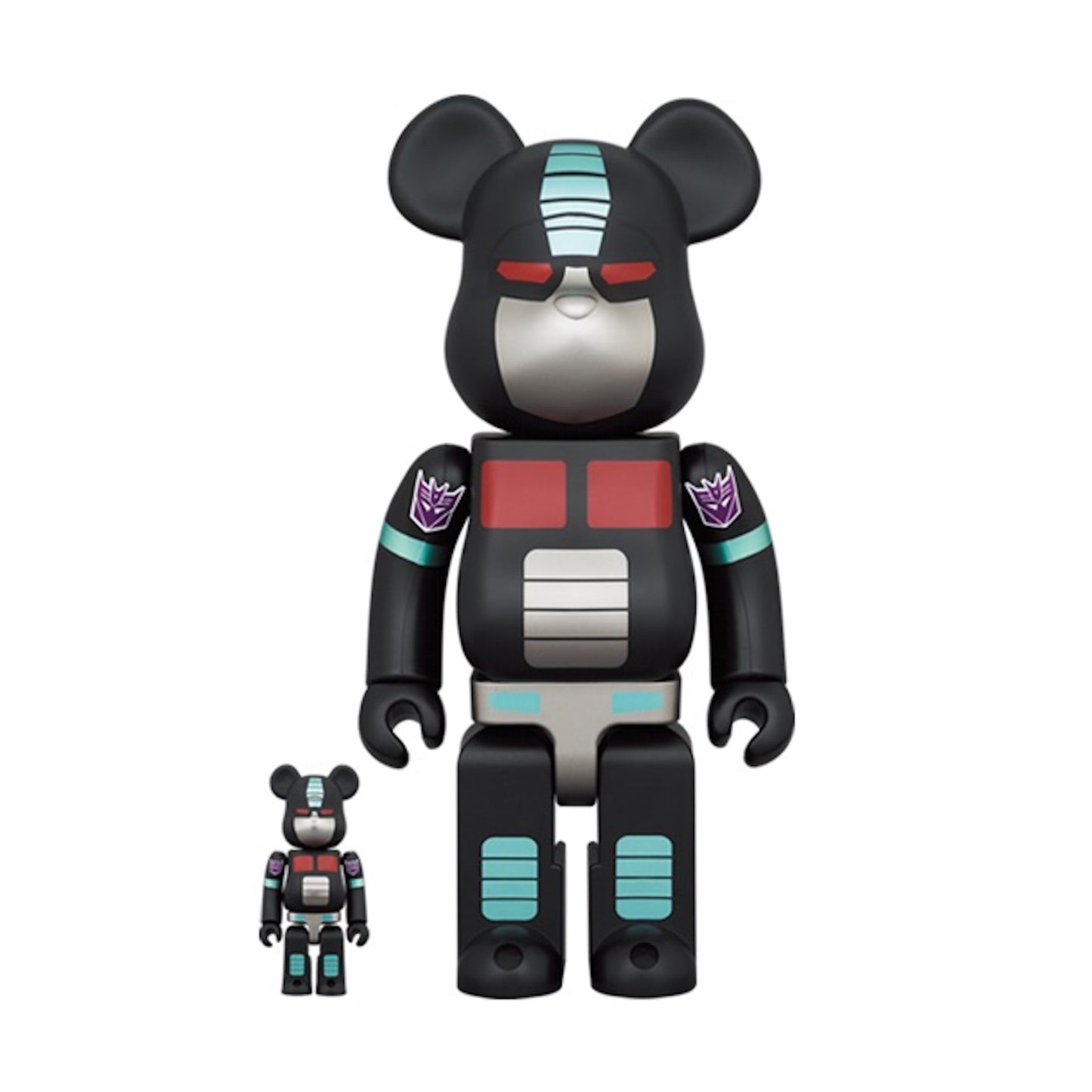 Bearbrick x Transformers Nemesis Prime 100% & 400% Set