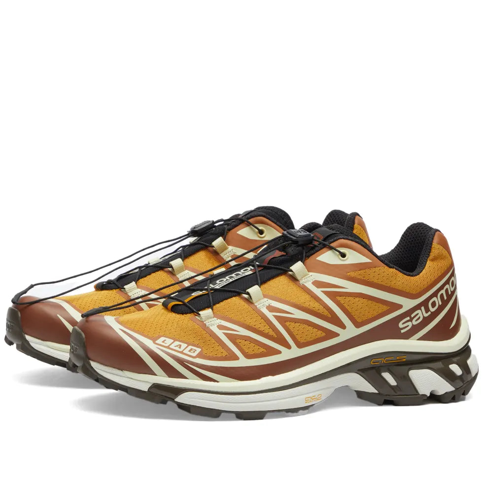 Salomon x END. XT-6 Porcini Sugar Almond Yellow Wren