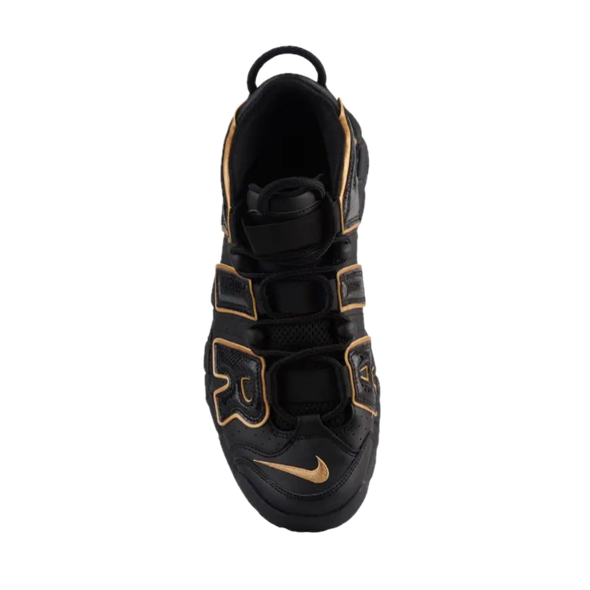 Nike Air More Uptempo 96 France Black Metallic Gold