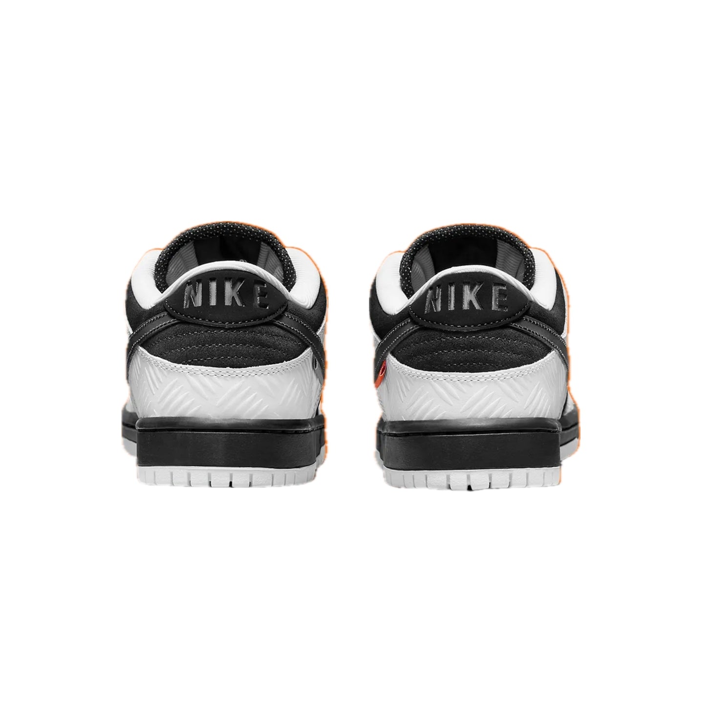 Nike SB Dunk Low Tightbooth White Black Safety Orange