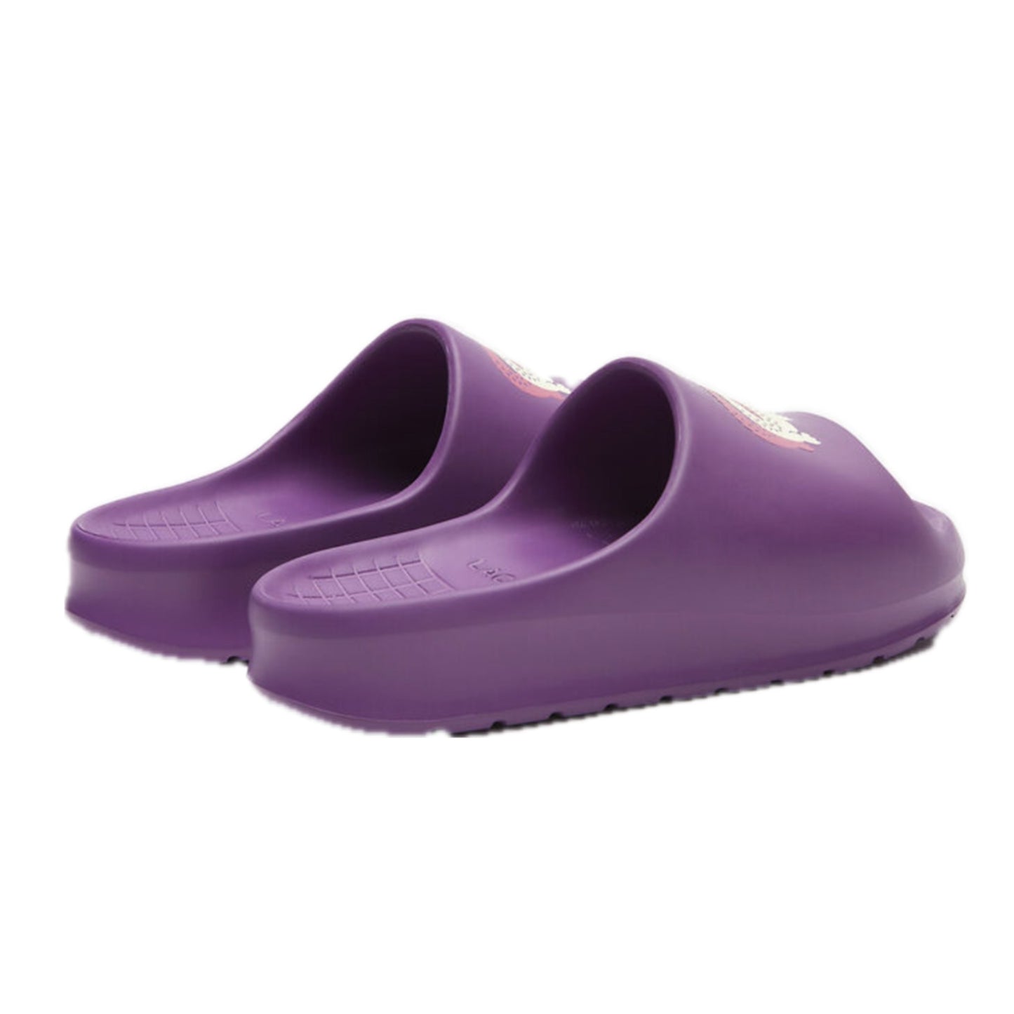 Women's Lacoste Serve Slide 2.0 Purple Off White