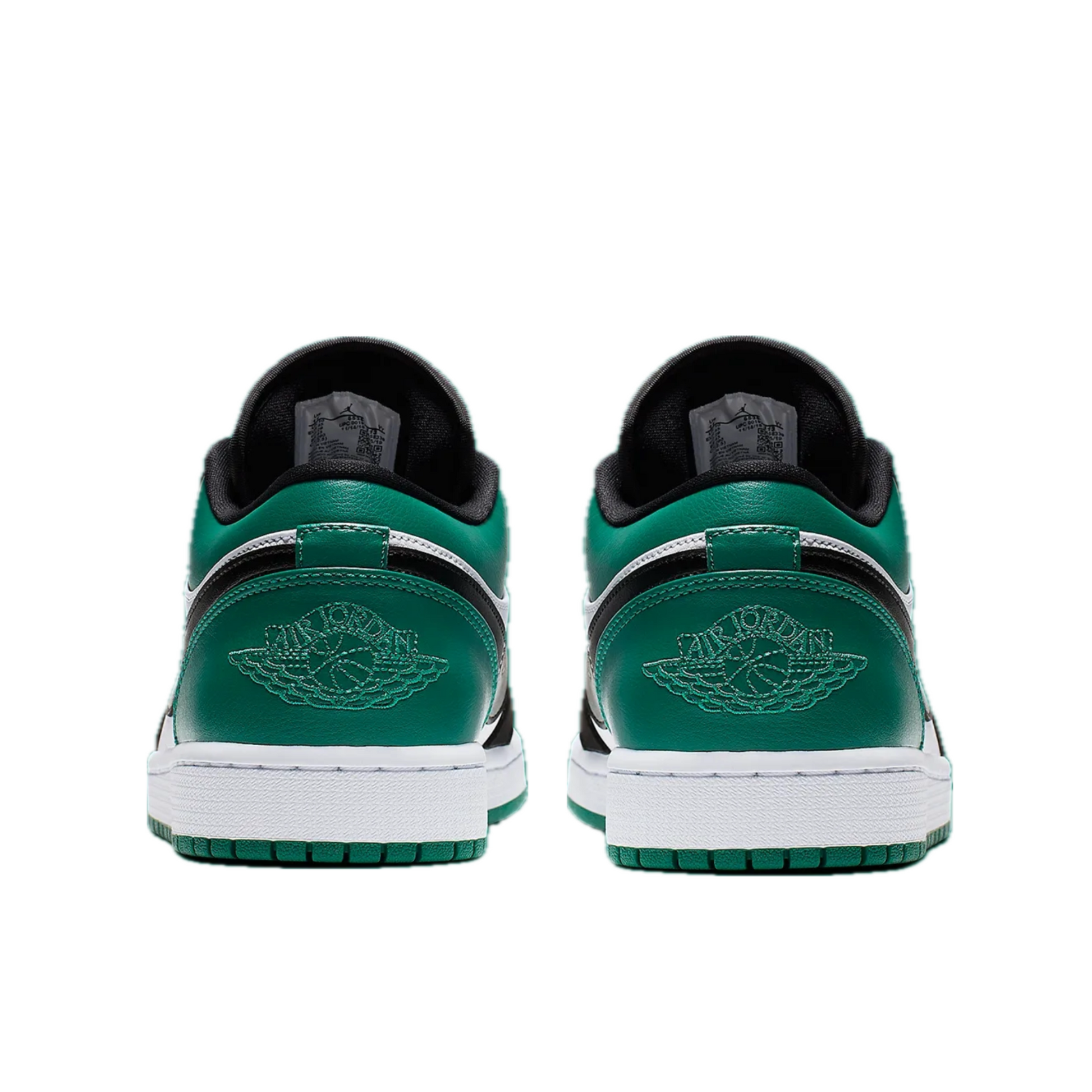 Jordan 1 low white black sales mystic green