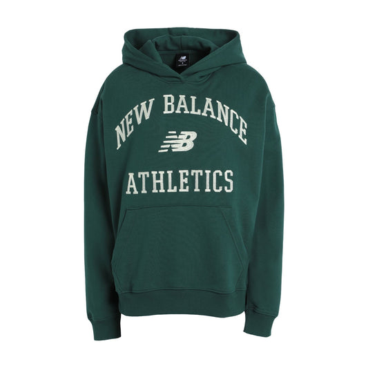 New Balance Athletics Oversized Fleece Hoodie Green