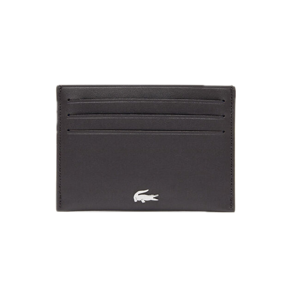 Lacoste Fitzgerald Credit Card Holder Dark Brown