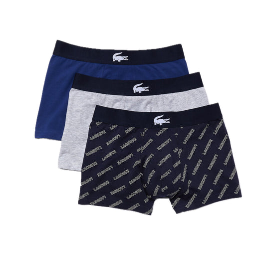 Lacoste 3 Pack Casual Lifestyle Trunks