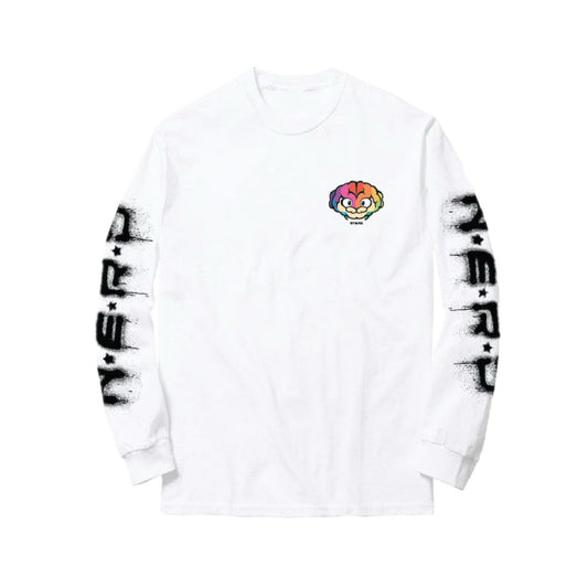 Takashi Murakami NERD x TMKK x Complexcon Long Sleeve T-Shirt White