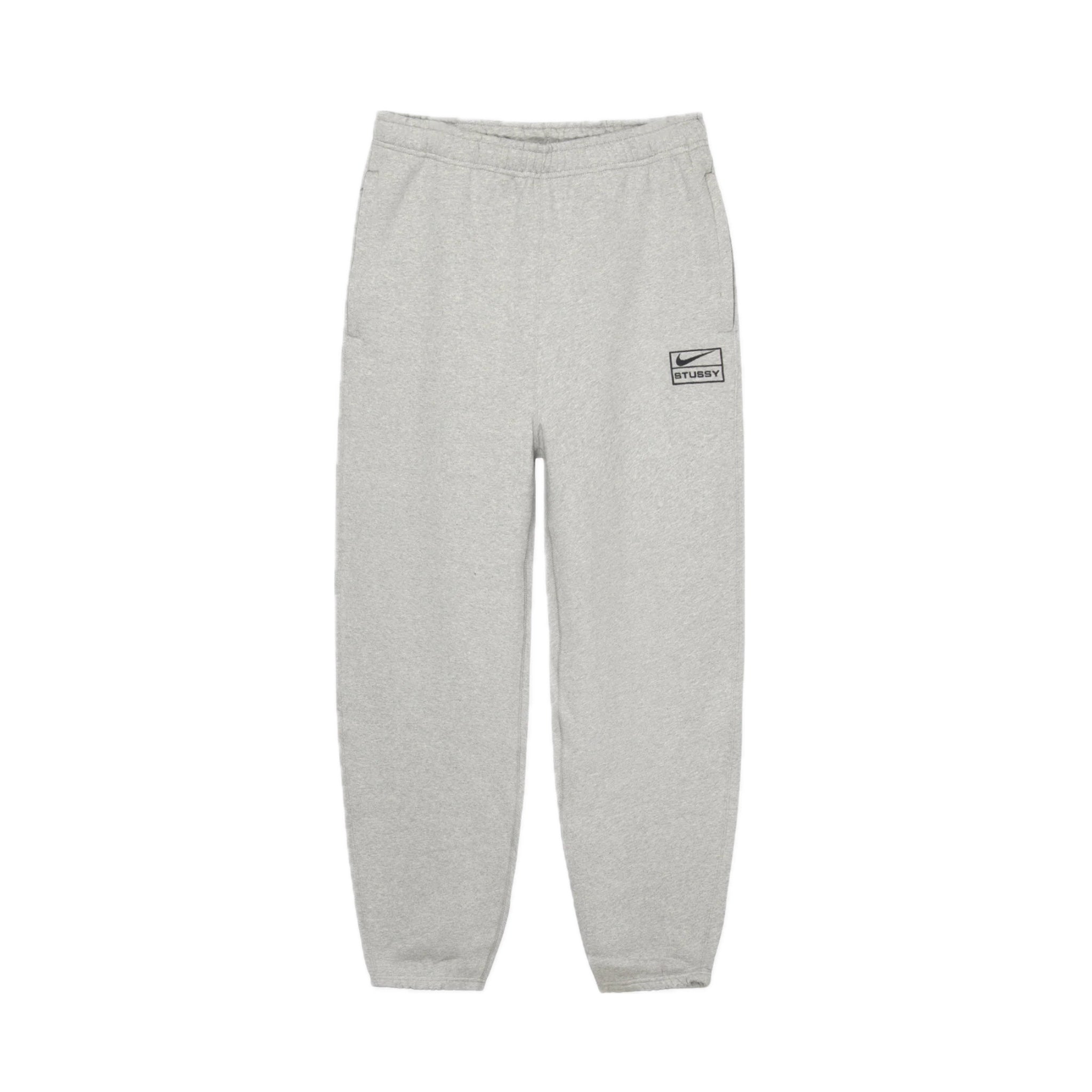 Stussy x Nike Fleece Pant Grey Heather