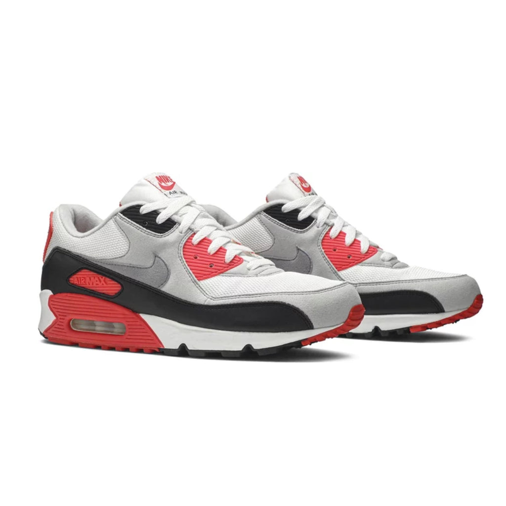 Nike Air Max 90 (2008) Infrared White Cement Grey Black