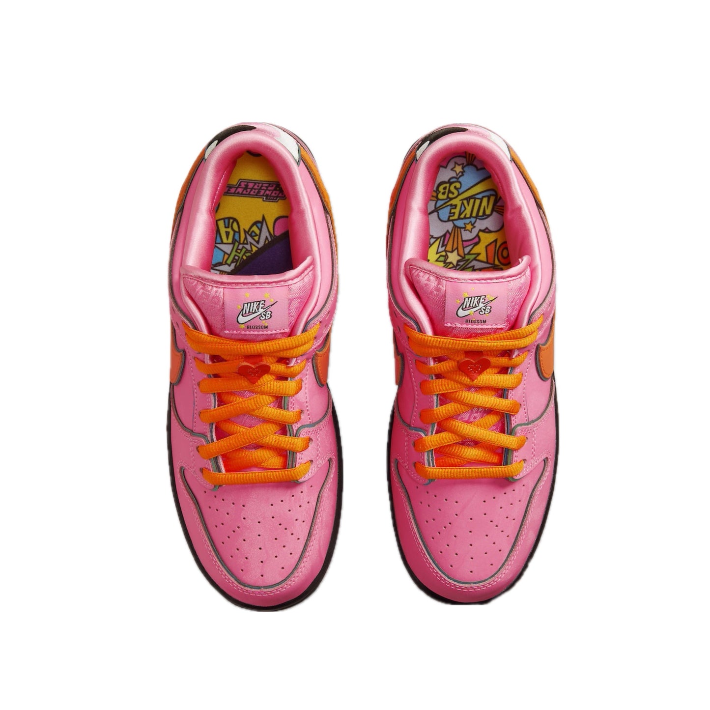Nike SB Dunk Low (PS) The Powerpuff Girls Blossom Lotus Pink Digital Pink Medium Soft Pink