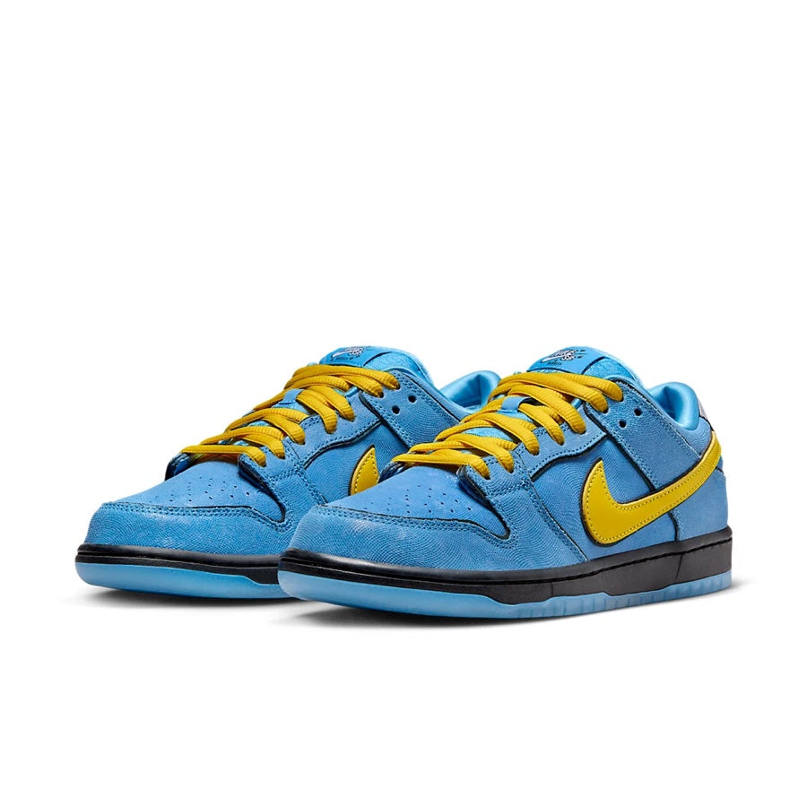 Nike SB Dunk Low (PS) The Powerpuff Girls Bubbles Blue Chill Deep Royal Blue Active Pink