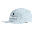 Supreme Snap Button Pocket Camp Cap Baby Blue