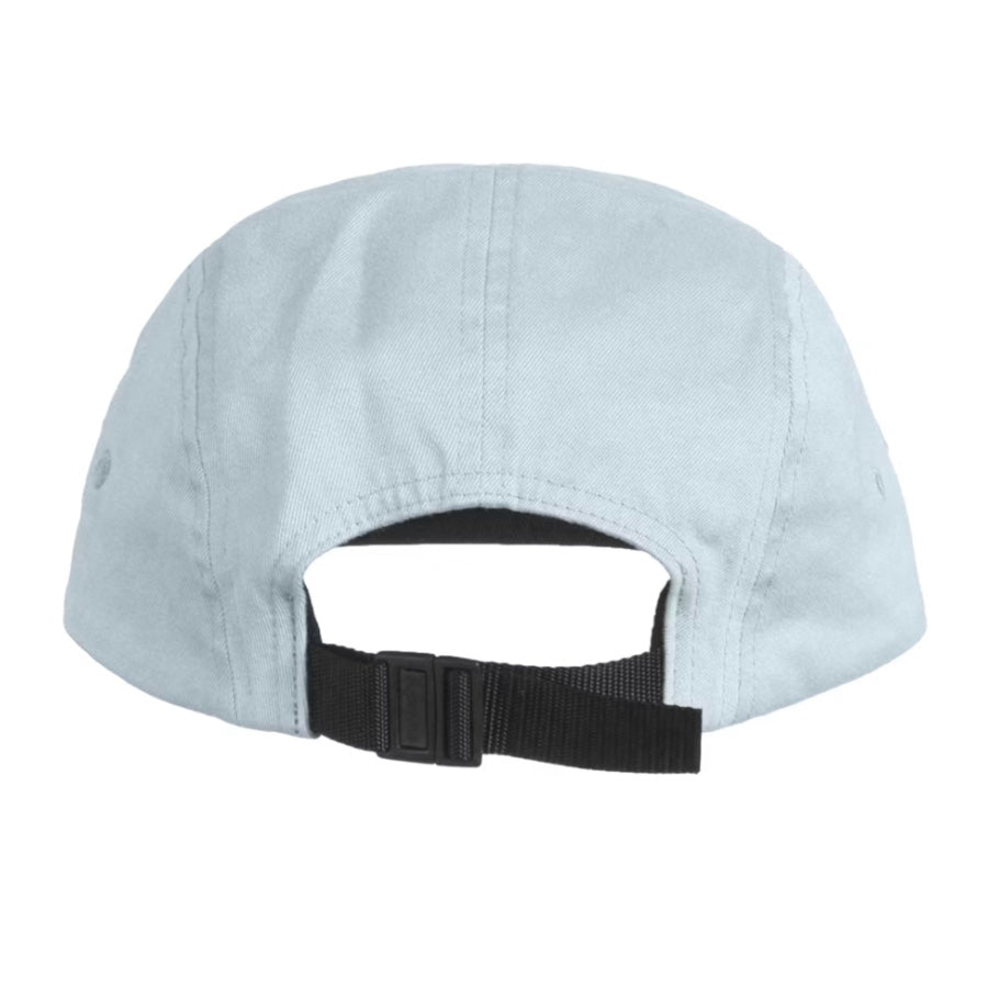 Supreme Snap Button Pocket Camp Cap Baby Blue