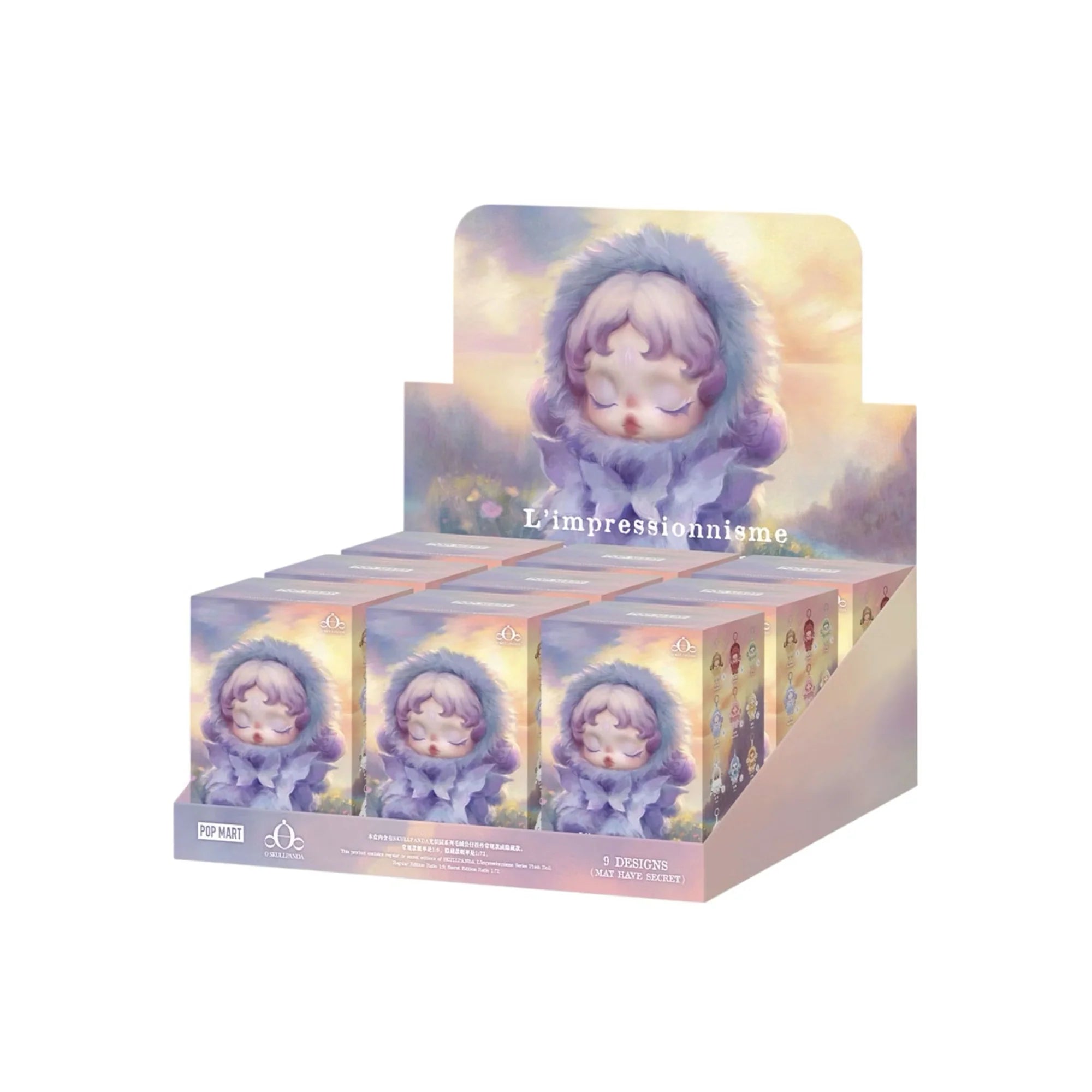 POP MART SkullPanda L'impressionnisme Series Plush Doll (Single)