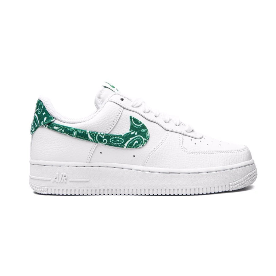 Women's Nike Air Force 1 Low 07' Essential White Green Paisley