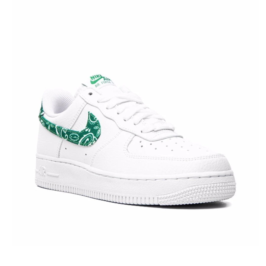 Women's Nike Air Force 1 Low 07' Essential White Green Paisley