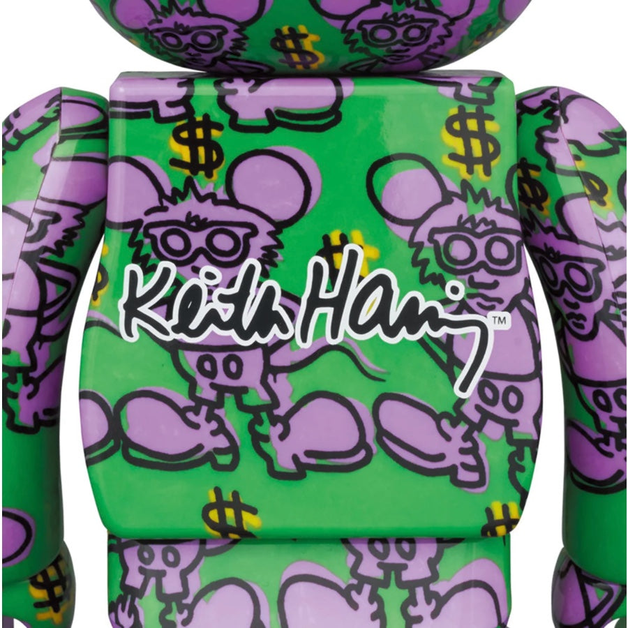 Bearbrick x Keith Haring #11 400% & 100% Set